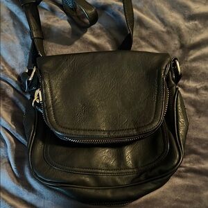 Black Leather Women's Bag